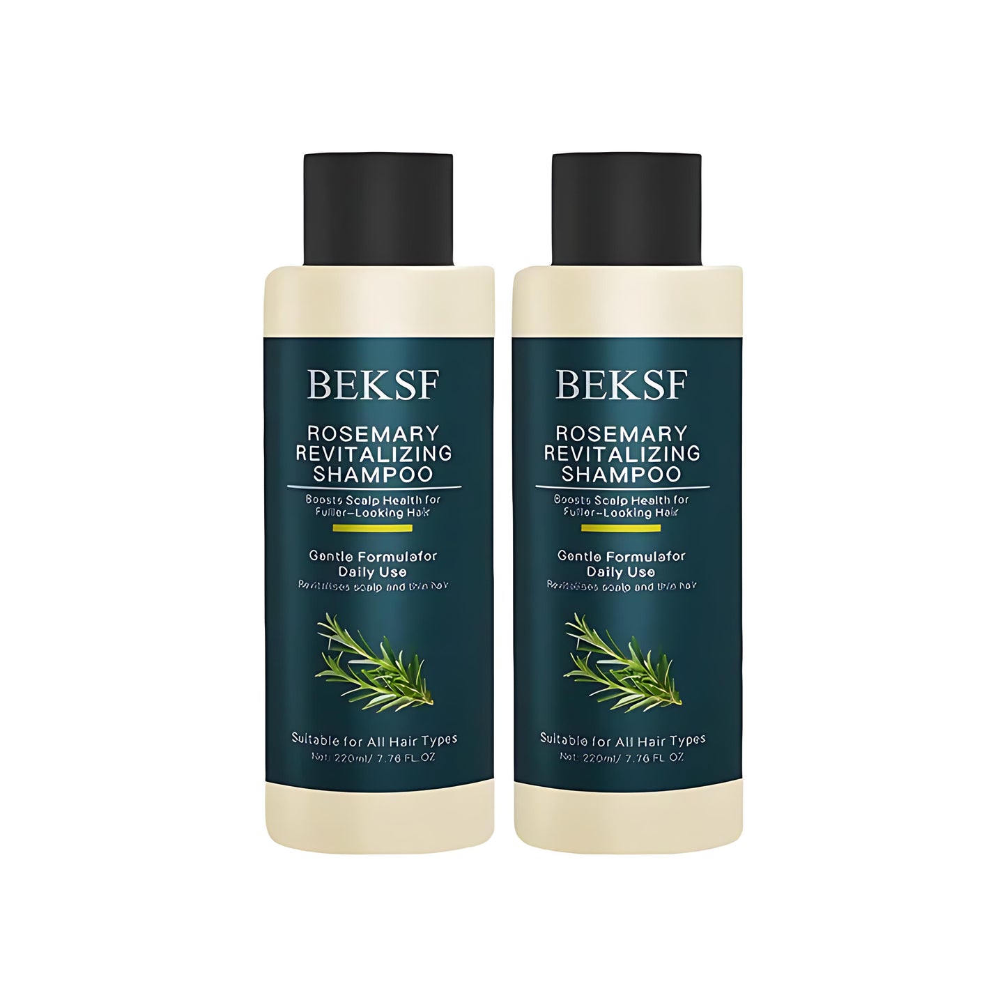 【Buy 1 Get 1 Free】BEKSF Anti-hair loss shampoo oil control anti-dandruff hair care rosemary repair reduce hair loss scalp cleansing conditioner 220ML Korean Haircare Moisture Cleanser Hydrate Moisturizer Moisturizing Hydrating
